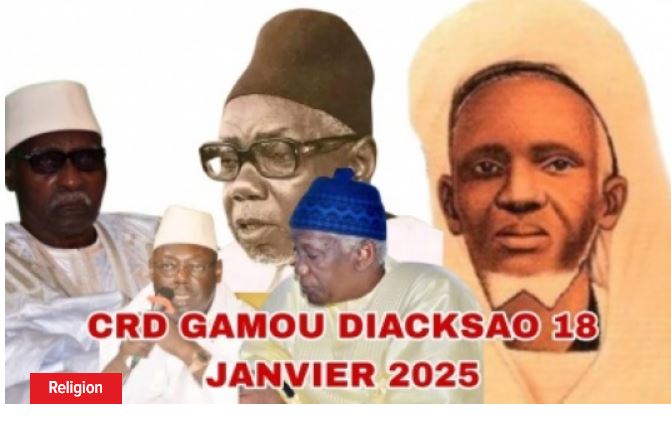 CRD Gamou Diacksao 2025 : Serigne Sidy Ahmed Sy Dabakh invite au travail, à l’éducation et à un retour à Dieu