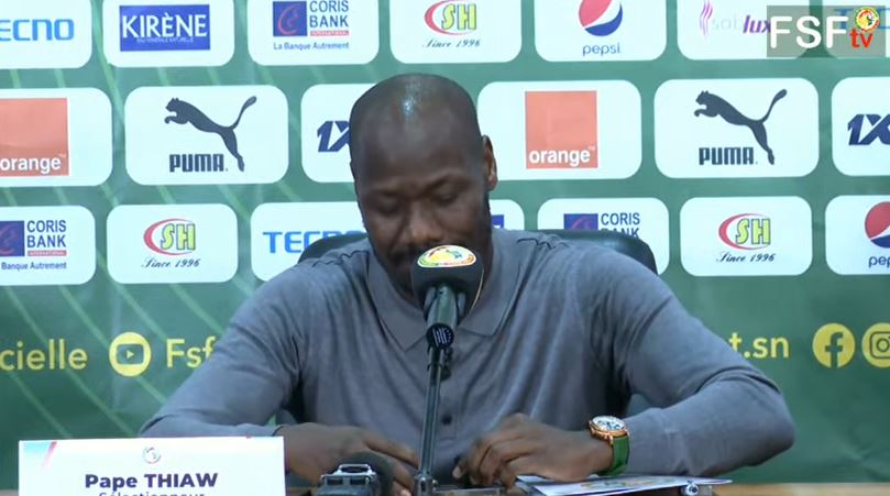 PAPE THIAW DÉVOILE SA LISTE POUR LES MATCHS CONTRE LE SOUDAN ET LE TOGO