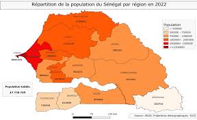 ANNUAIRE DE LA POPULATION DU SENEGAL EN 2024 : La population a augmenté de 466.868 âmes entre 2023 et 2024