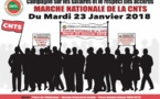 Campagne sur les salaires et le respect des accords: La Cnts dans la rue le 23 Janvier prochain