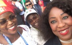 Sénégal-Pologne : Fatma Samoura "excitée" avec Marième Faye Sall