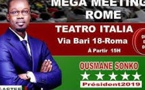 PASTEF ITALY ROMA LAZIO PRET POUR LA VISITE DE OUSMANE SONKO LE 2 DEC VIA BARI N18 ROME