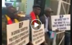 ETATS UNIS : Manifestation de Sénégalais devant le NYSE à New York contre le scandale du Pétrole et du Gaz 