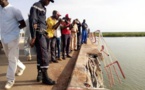 PONT EMILE BADIANE DE ZIGUINCHOR: La chute spectaculaire d’un camion dans le fleuve fait un mort, deux disparus et un rescapé