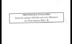 Document: Voici le protocole d’accord entre Atlas de Sonko et les héritiers du TF 1451/R