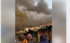 Dernière minute: Nouvel incendie au marché Petersen de Dakar