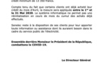 [Document] Gratuité facture : Les clients woyofal recevront 13 350 f