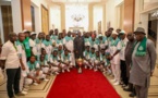 APRES S’ETRE ADJUGE LA COUPE DU SENEGAL DEVANT DIAMBARS (1-0) Le Casa Sports reçu au Palais par Macky Sall