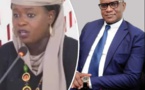 Khadija Mahécor Diouf devant Lat Diop à Golf Sud