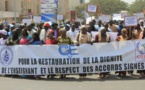 GRÈVES RÉPÉTITIVES DES SYNDICATS D’ENSEIGNANTS :Pikine et Guédiawaye dans la rue ; à Sédhiou élèves et enseignants gazés