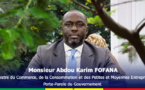 TOURNÉE ÉCONOMIQUE DU PRÉSIDENT DE LA RÉPUBLIQUE DANS LE PAKAO :Le ministre du Commerce Abdou Karim Fofana s’engage à accompagner les acteurs de la filière anacarde de la région de Sédhiou