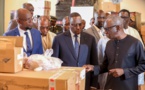  Macky Sall  procéde à la réception d’équipements pour 130 laboratoires pédagogiques et de recherche des Établissements d’Enseignement supérieur, d’une valeur de près de 52 milliards FCFA.