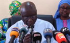 Suivez la conférence de presse de Idrissa SECK