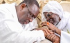 Urgent : Macky Sall reçu actuellement par Serigne Mountakha à Touba