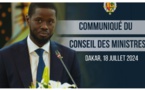 CONSEIL DES MINISTRES : Diomaye demande la mise en œuvre des réformes pour l’assainissement des finances publiques et la rationalisation du fonctionnement de l’Etat