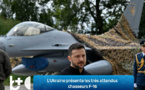 L'Ukraine présente les très attendus chasseurs F-16