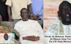 Condoleances Amadou Ba chez El Hadji Mansour Mbaye suite au rappel à Dieu de son fils