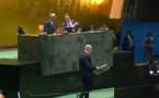 Netanyahou charge l'ONU, la salle se vide