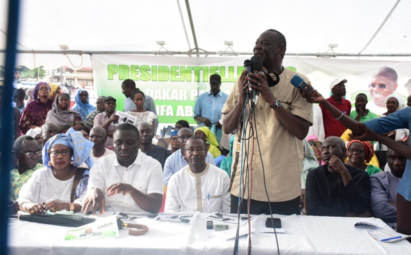 PRESIDENTIELLE 2019: Les pro Khalifa Sall lancent leur campagne de collecte et visent 100.000 parrains rien qu’à Dakar