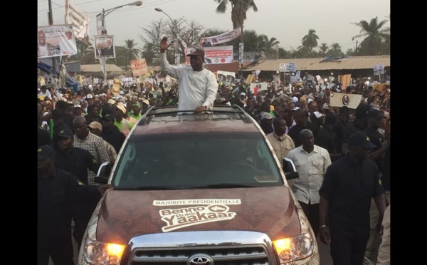 MACKY SALL A ZIGUINCHOR: «Écrasez donc tout sur votre passage pour une victoire sans appel dès le 24 février»